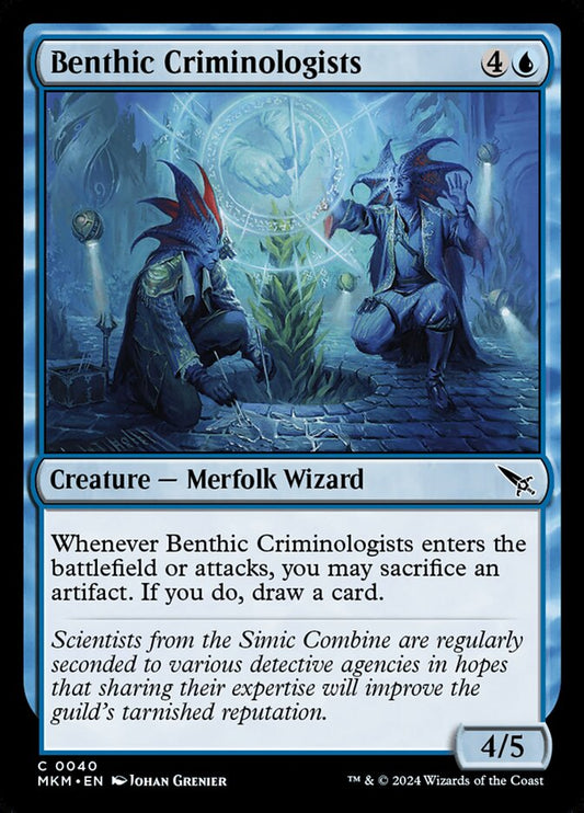 Benthic Criminologists Magic The Gathering