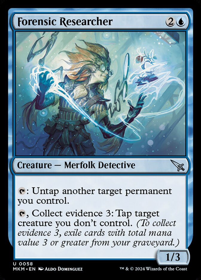 Forensic Researcher Magic The Gathering