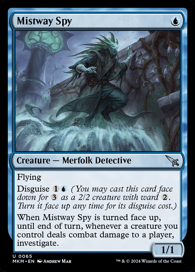 Mistway Spy (Foil) Magic The Gathering