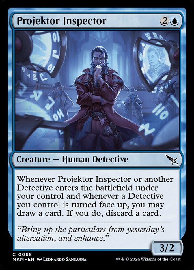 Projektor Inspector Magic The Gathering