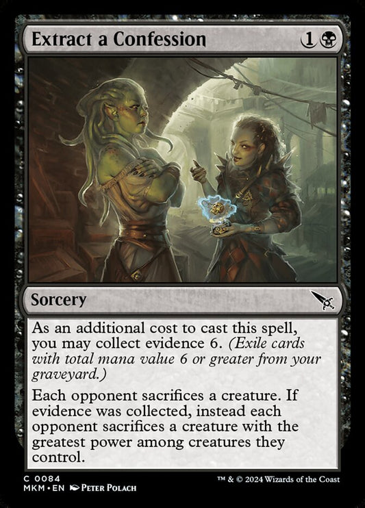 Extract a Confession Magic The Gathering