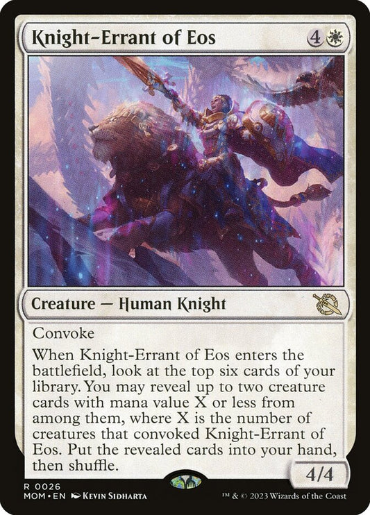 Knight-Errant of Eos Magic The Gathering