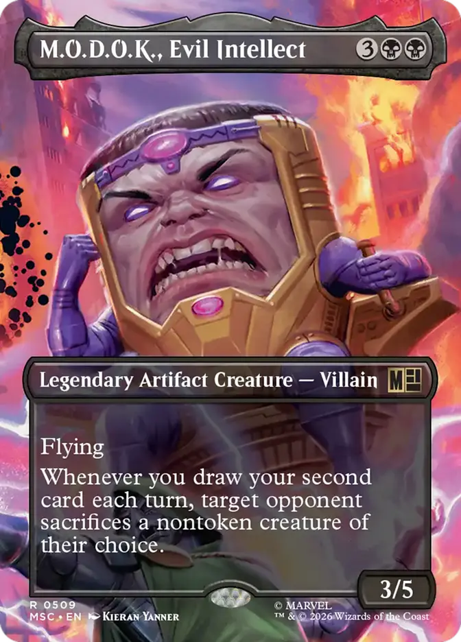 M.O.D.O.K., Evil Intellect [Marvel Superheroes Commander] Armchair Generals
