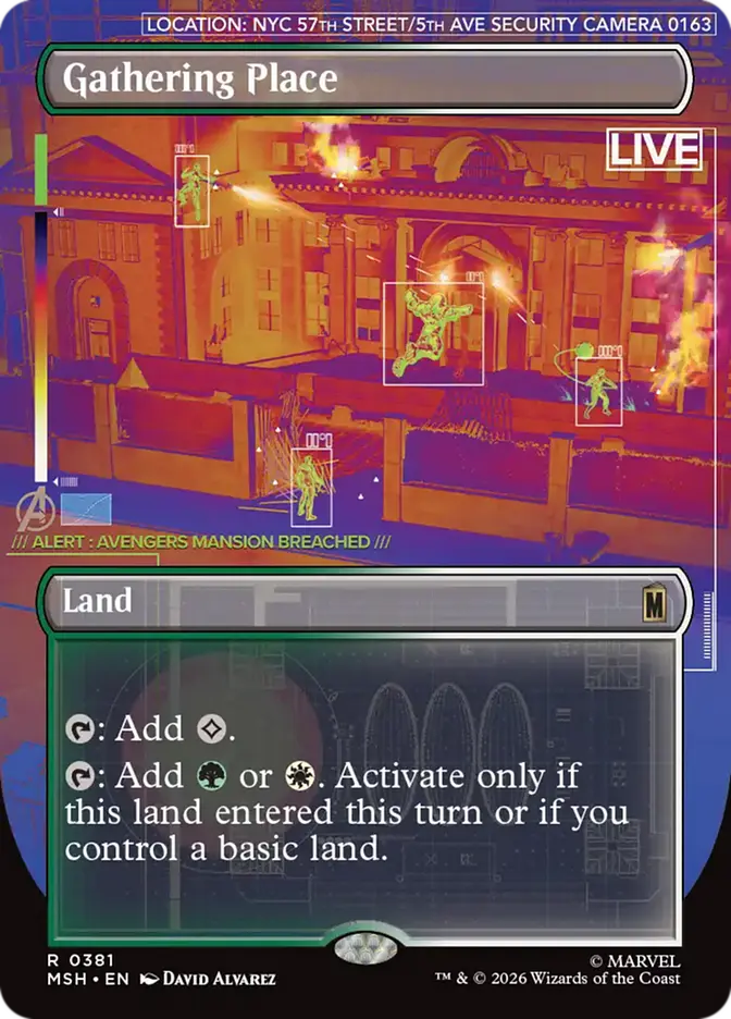 Gathering Place (Borderless [Marvel Super Heroes] (Copy) Armchair Generals