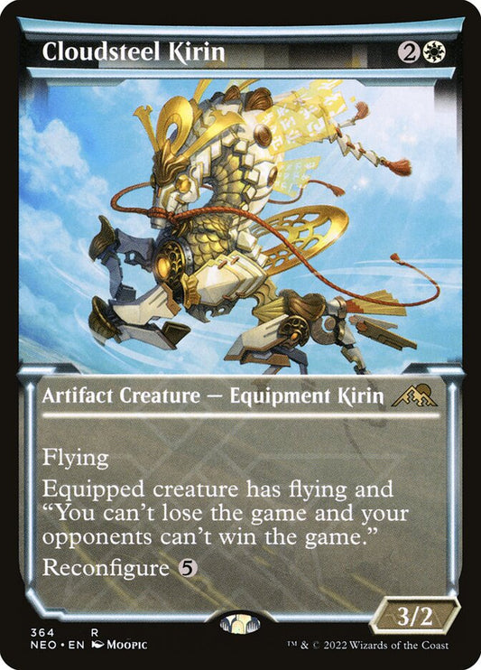 Cloudsteel Kirin (Showcase) Magic The Gathering