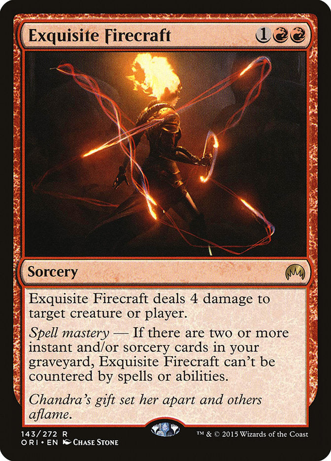 Exquisite Firecraft Magic The Gathering