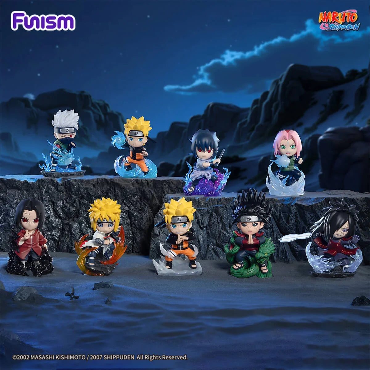 FUNISM - Naruto: Shippuden Chronicles Great Ninja War Figure Series Blind Box Vol.1 Armchair Generals