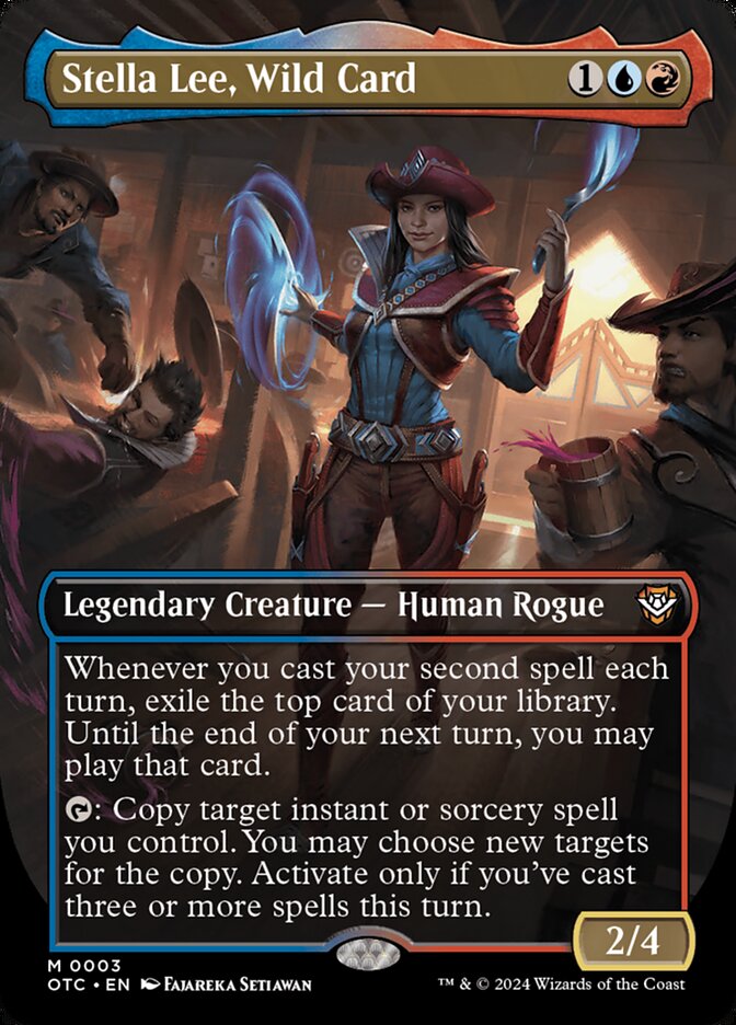 Stella Lee, Wild Card (Borderless) Magic The Gathering