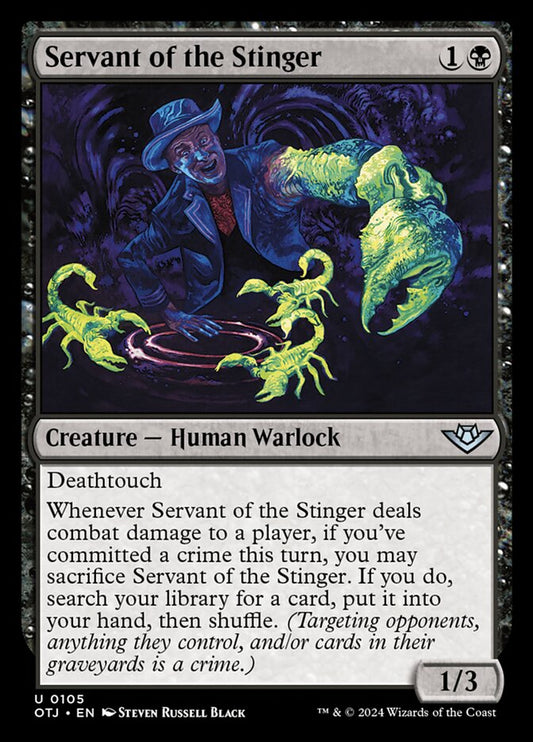 Servent of the Stinger (Foil) Magic The Gathering