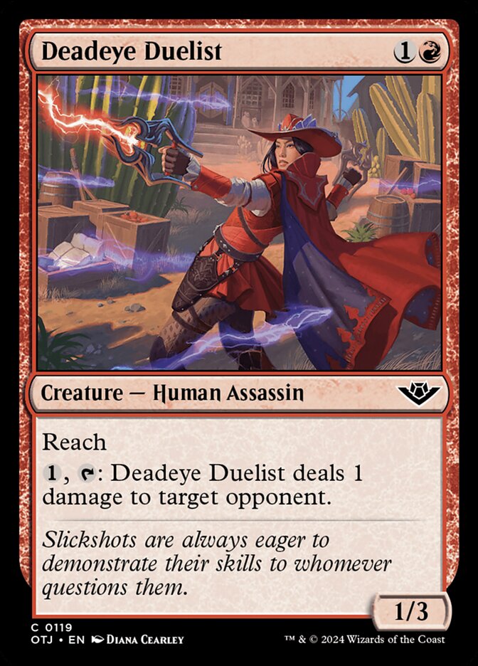 Deadeye Dualist (Foil) Magic The Gathering