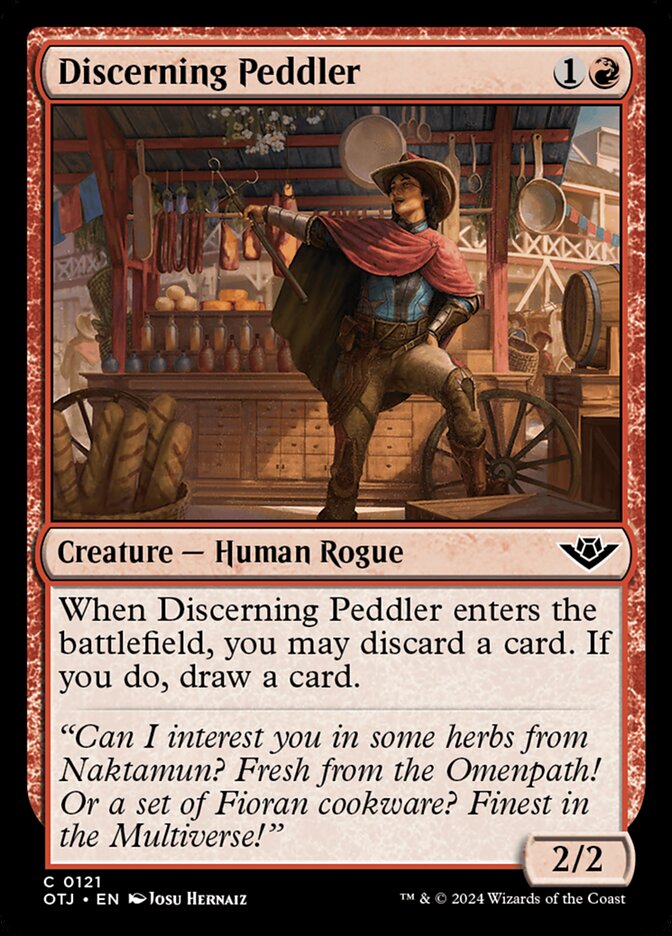 Discerning Peddler (Foil) Magic The Gathering