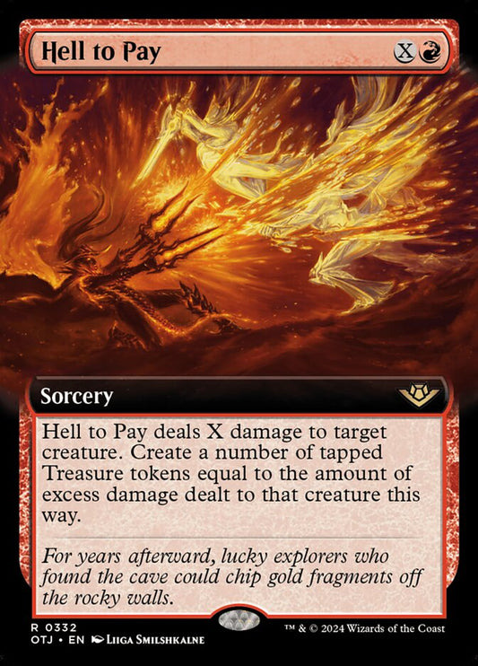 Hell to pay (Extended Foil) Magic The Gathering