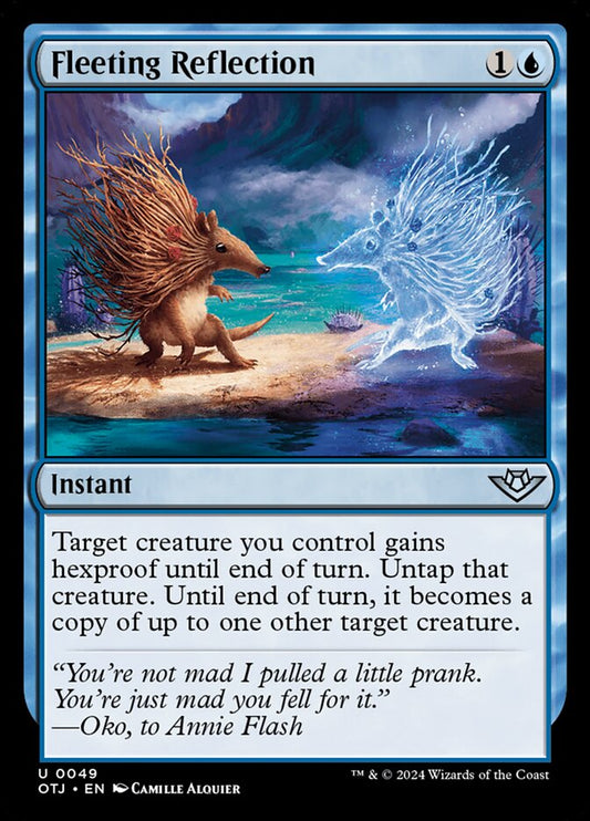 Fleeting Reflection (Foil) Magic The Gathering