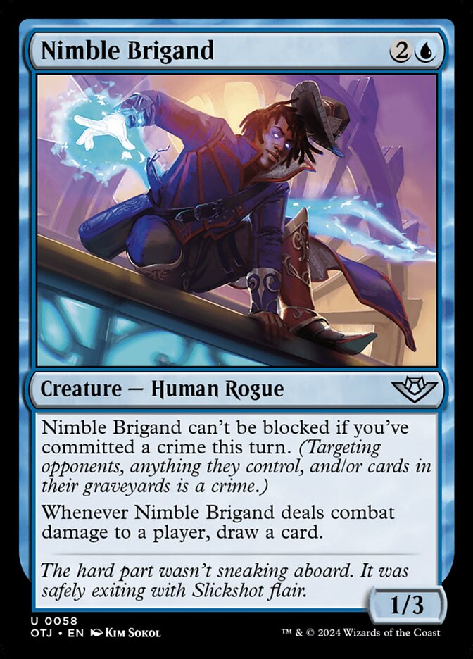 Nimble Brigand (Foil) Magic The Gathering