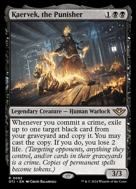 Kaervek, The Punisher (Foil) Magic The Gathering