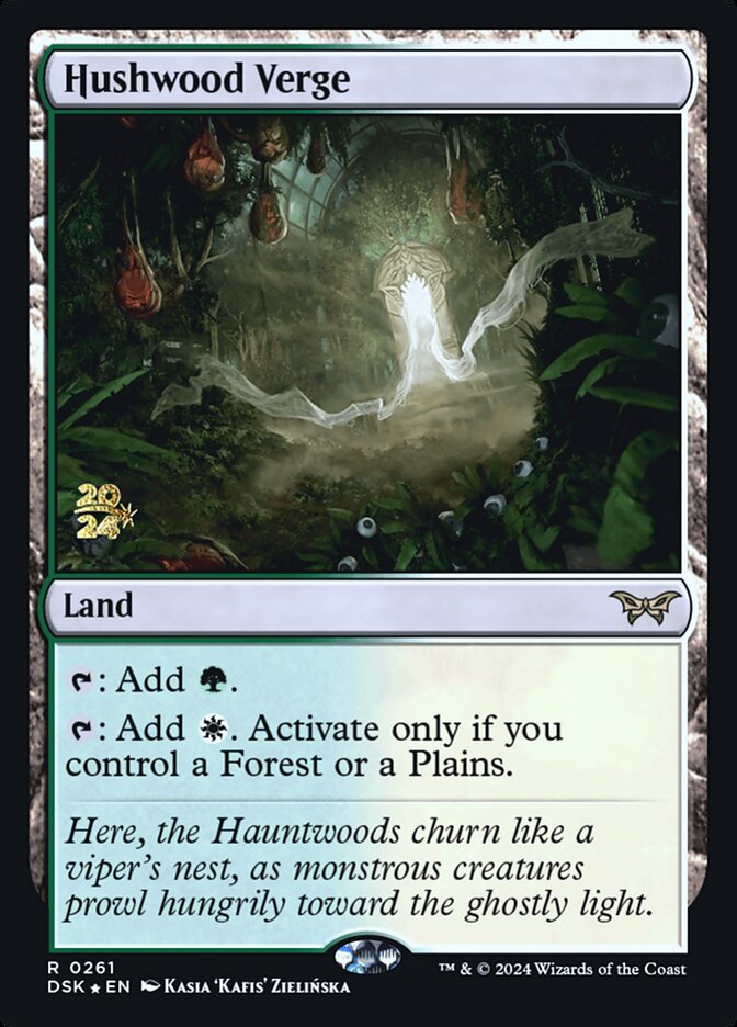 Hushwood Verge (Foil) Magic The Gathering