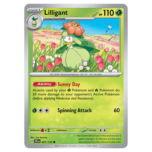 Pokemon - Scarlet & Violet - Journey Together - Lilligant - 007/159 Pokemon