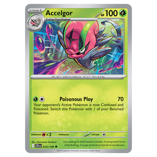 Pokemon - Scarlet & Violet - Journey Together - Accelgor - 013/159 Pokemon
