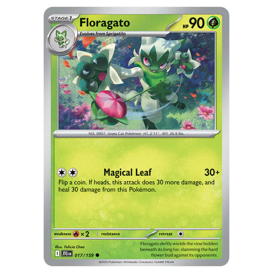 Pokemon - Scarlet & Violet - Journey Together - Floragato - 017/159 Pokemon