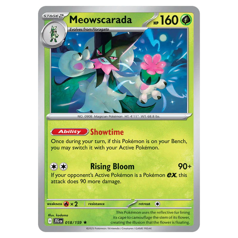Pokemon - Scarlet & Violet - Journey Together - Meowscarada - 018/159 Pokemon
