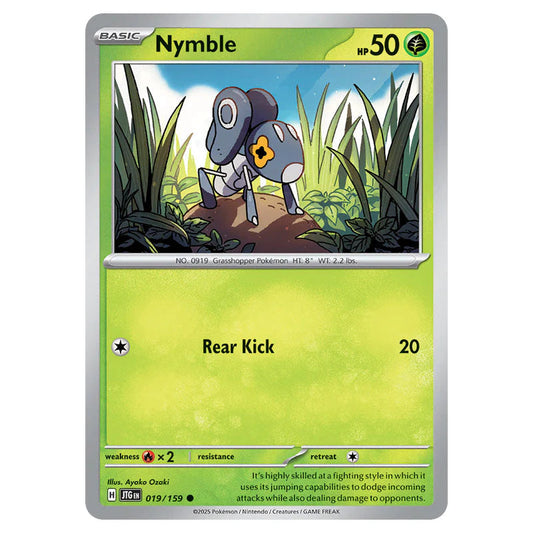Pokemon - Scarlet & Violet - Journey Together - Nymble - 019/159 Pokemon