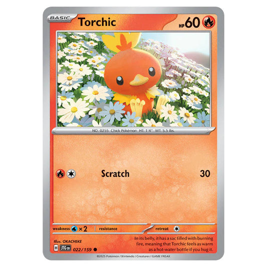 Pokemon - Scarlet & Violet - Journey Together - Torchic - 022/159 Pokemon