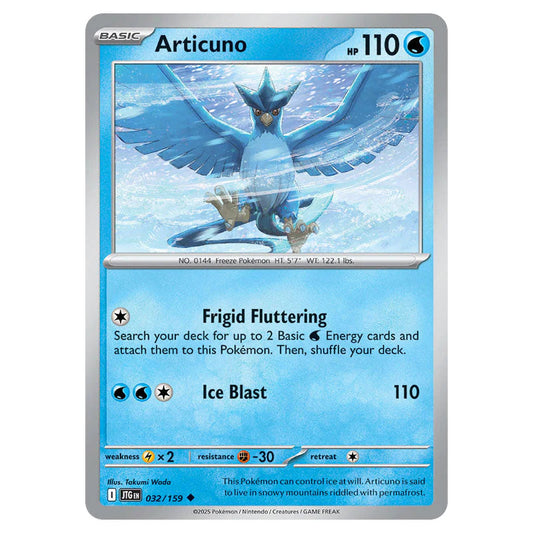 Pokemon - Scarlet & Violet - Journey Together - Articuno - 032/159 Pokemon