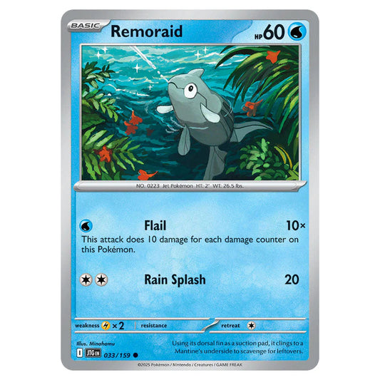 Pokemon - Scarlet & Violet - Journey Together - Remoraid - 033/159 Pokemon