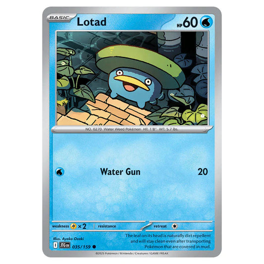 Pokemon - Scarlet & Violet - Journey Together - Lotad - 035/159 Pokemon