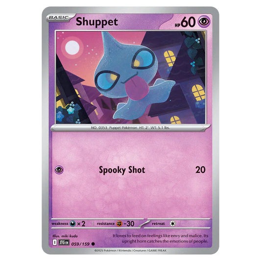 Pokemon - Scarlet & Violet - Journey Together - Shuppet - 059/159 Pokemon