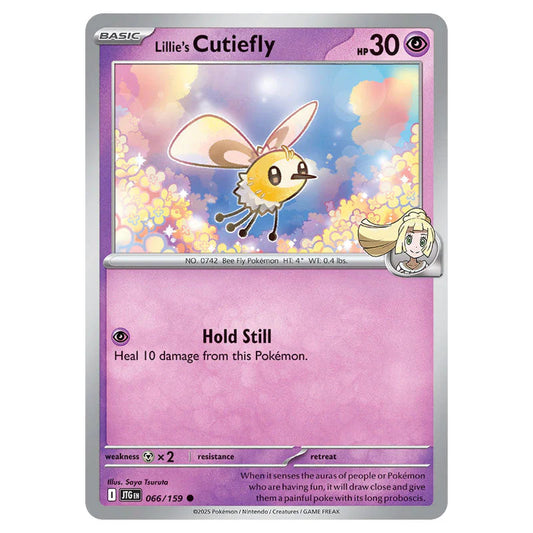 Pokemon - Scarlet & Violet - Journey Together - Lillie's Cutiefly - 066/159 Pokemon