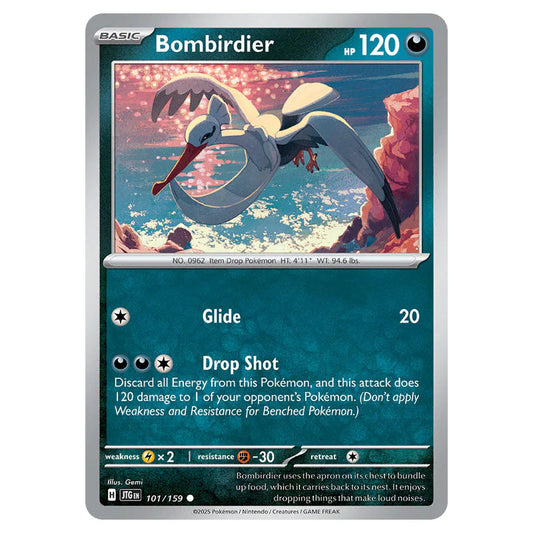 Pokemon - Scarlet & Violet - Journey Together - Bombirdier - 101/159 Pokemon