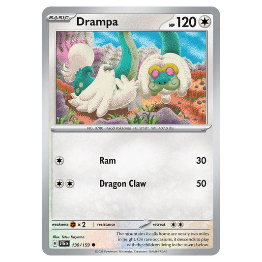Pokemon - Scarlet & Violet - Journey Together - Drampa - 130/159 Pokemon