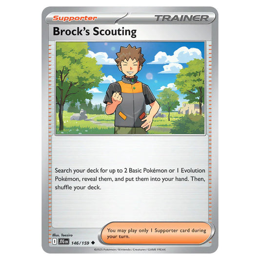 Pokemon - Scarlet & Violet - Journey Together - Brock's Scouting - 146/159 Pokemon