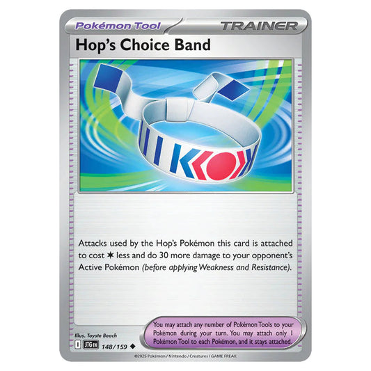 Pokemon - Scarlet & Violet - Journey Together - Hop's Choice Band - 148/159 Pokemon