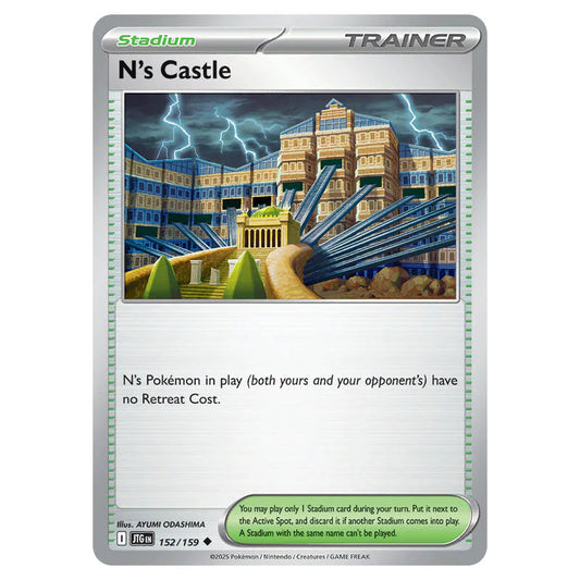 Pokemon - Scarlet & Violet - Journey Together - N's Castle - 152/159 Pokemon