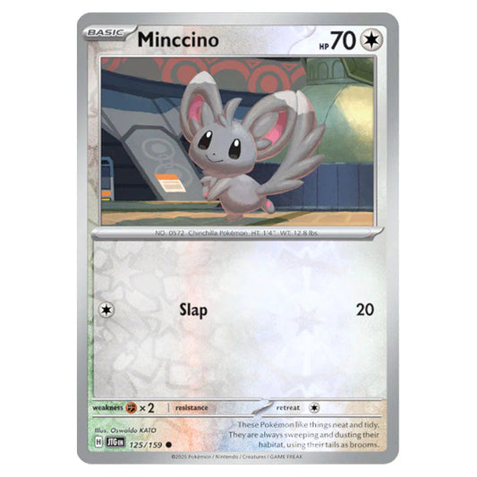 Pokemon - Scarlet & Violet - Journey Together - Minccino - 125/159 Pokemon