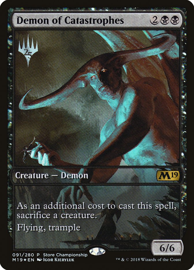 Demon of Catastrophes (Promo Foil) Magic The Gathering