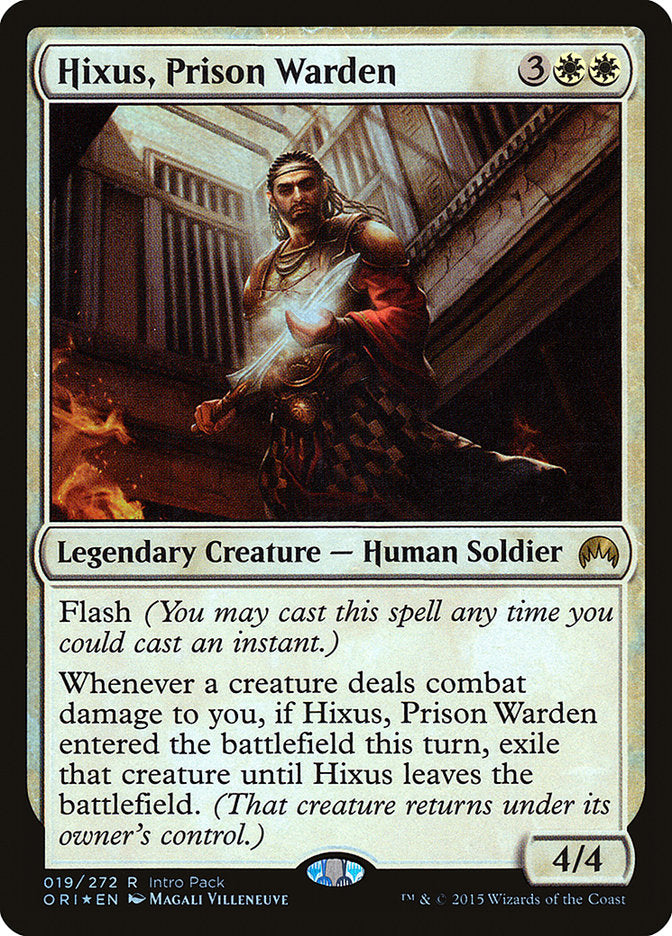 Hixus, Prison Warden Magic The Gathering