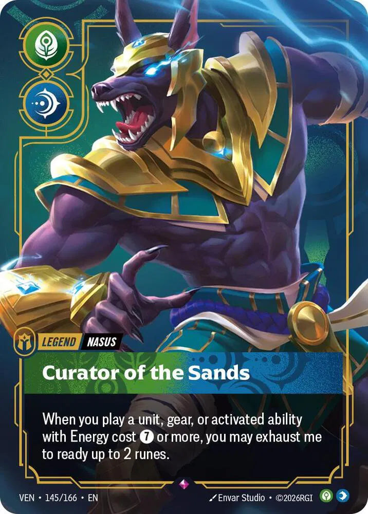 Nasus - Curator of the Sands VEN - 145/166 Armchair Generals