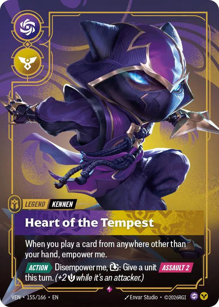 Yordle, Kennen - Heart of the Tempest VEN - 155/166 Armchair Generals