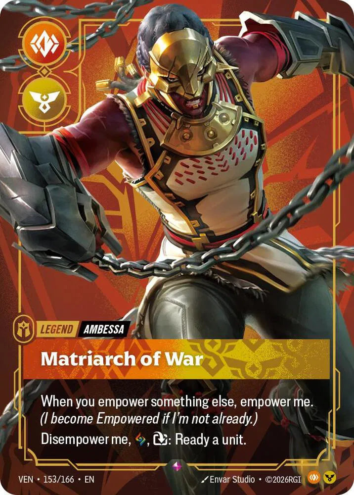 Ambessa - Matriarch of War VEN - 153/166 Armchair Generals
