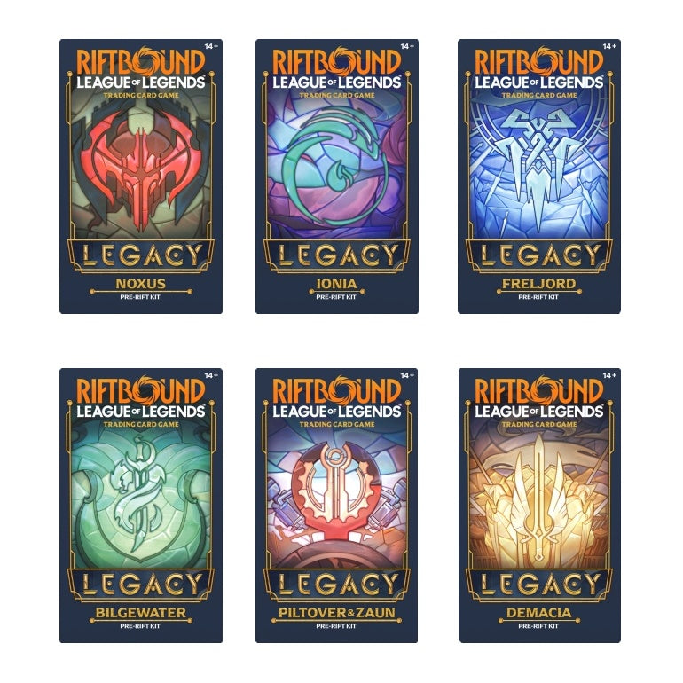 Riftbound Set 6: Pre-Rift Event Kit - Legacy Riftbound