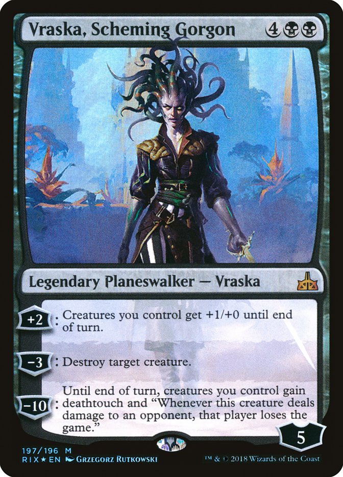 Vraska, Scheming Gorgon (Foil) Magic The Gathering