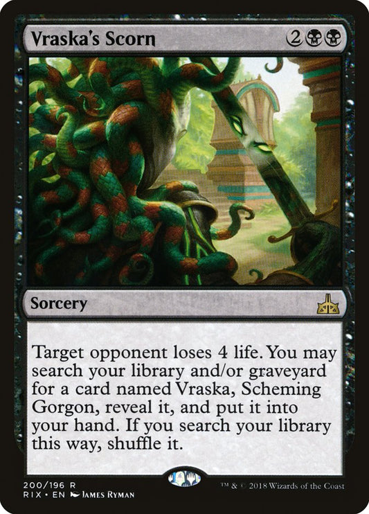 Vraska's Scorn Magic The Gathering