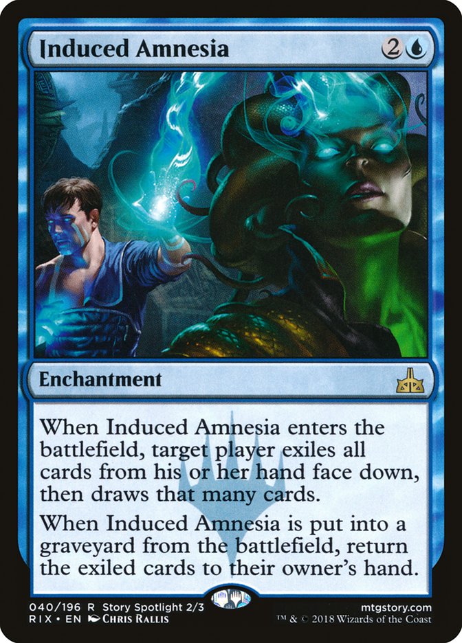 Induced Amnesia Magic The Gathering