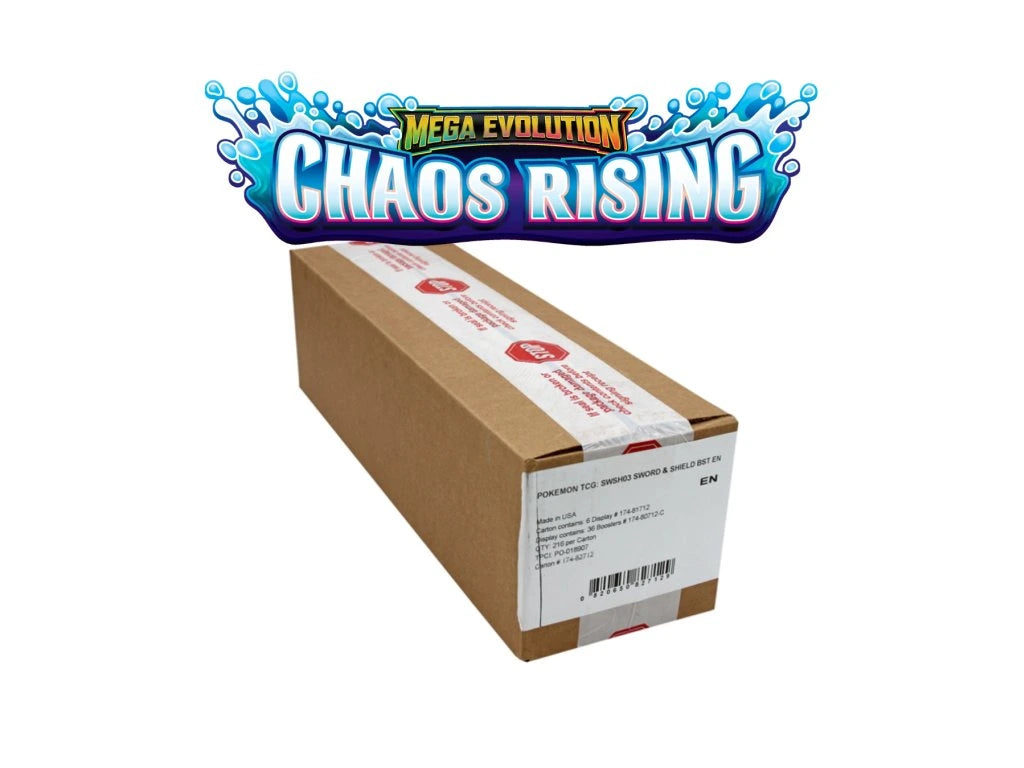 Pokémon TCG: Mega Evolution - Chaos Rising: Booster Box Case Pokemon