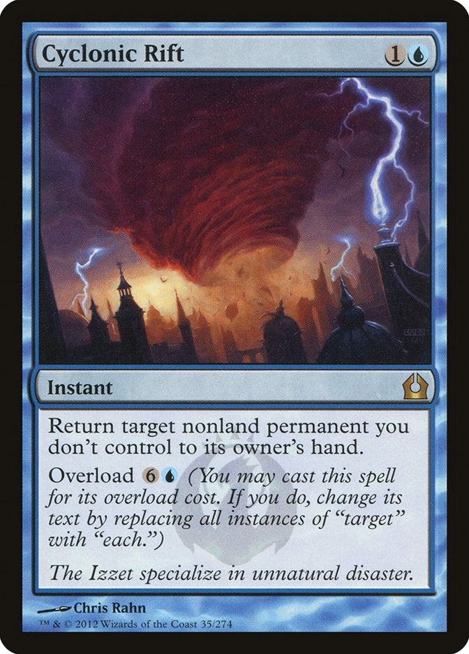 Cyclonic Rift Magic The Gathering