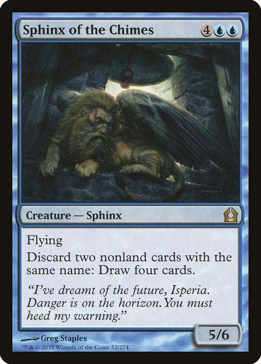 Sphinx of the Chimes Magic The Gathering