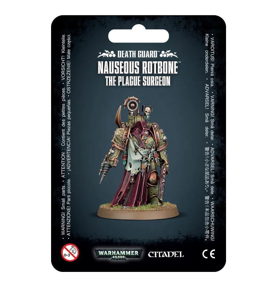 Warhammer 40k: DEATH GUARD: NAUSEOUS ROTBONE